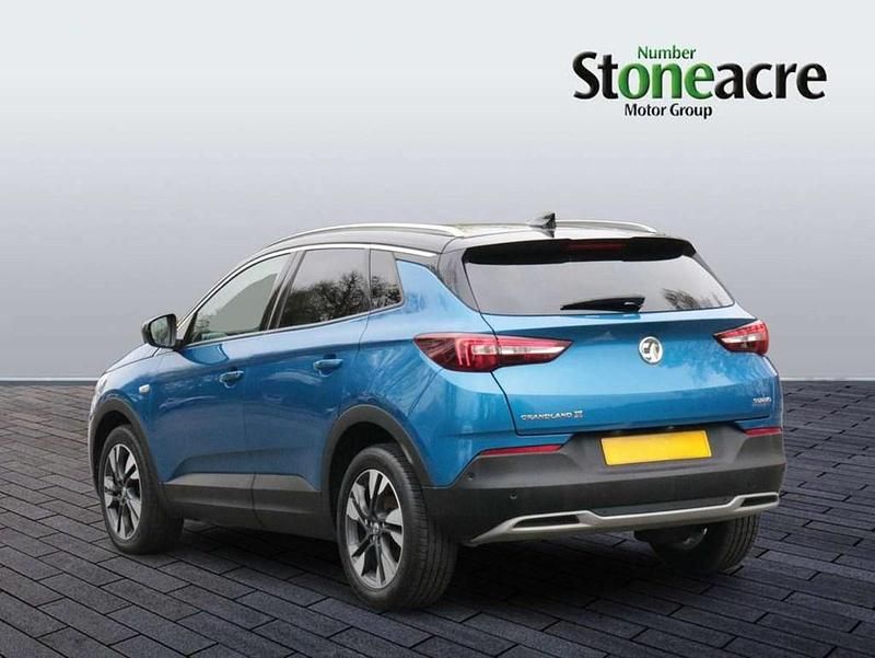 Used Vauxhall Grandland X Sport 128 HP (94 kW) 2019 Blue SUV