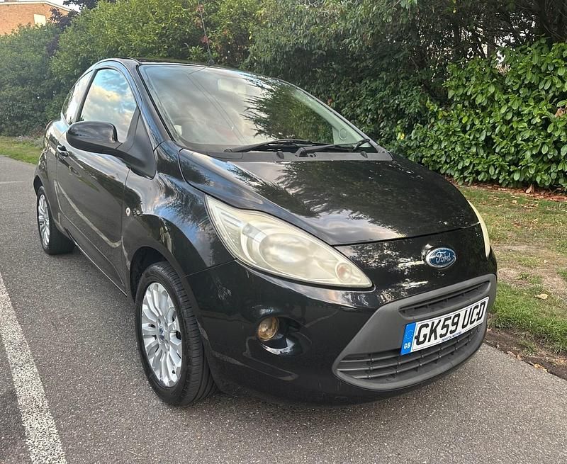 Used Ford Ka Zetec 69 HP (50 kW) 2009 Black Hatchback