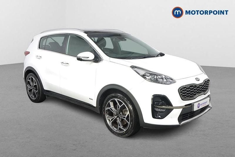 Used Kia Sportage GT-Line S 2021 White SUV