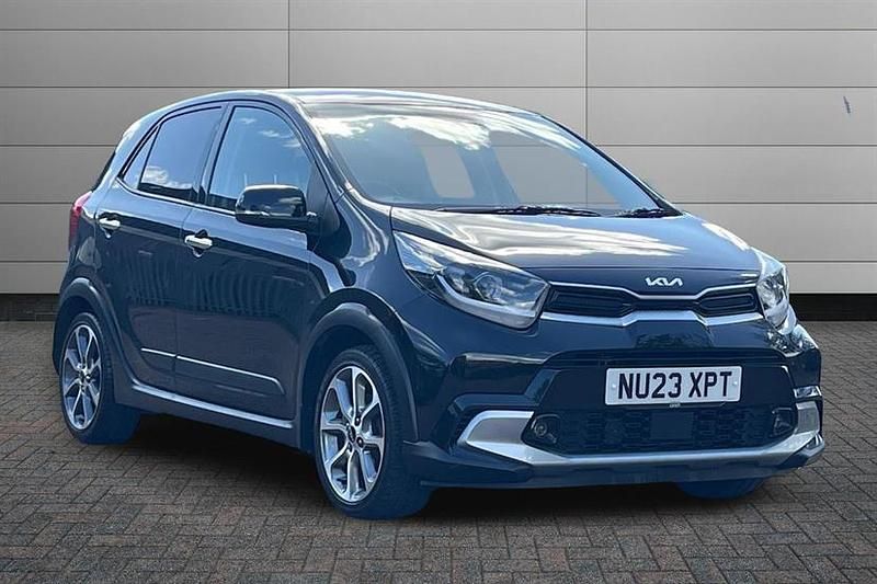 Used Kia Picanto X-Line 66 HP (48 kW) 2023 Midnight black Hatchback