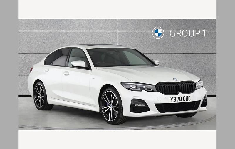 Used BMW 330e M Sport 292 HP (214 kW) 2021 White Sedan