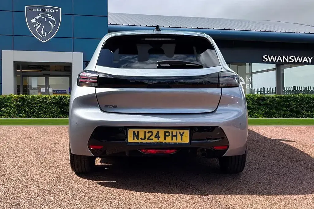 Used Peugeot 208 Allure 99 HP (72 kW) 2024 Grey Hatchback