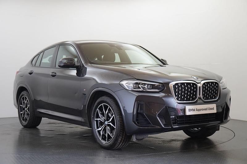 Grey Used 2022 BMW X4 M Sport SUV | £34,599 (Good price) - Image 1/4