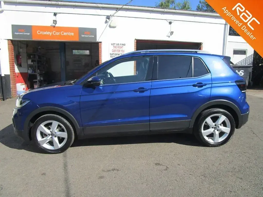 Used VW T-Cross SEL 110 HP (80 kW) 2023 Blue SUV