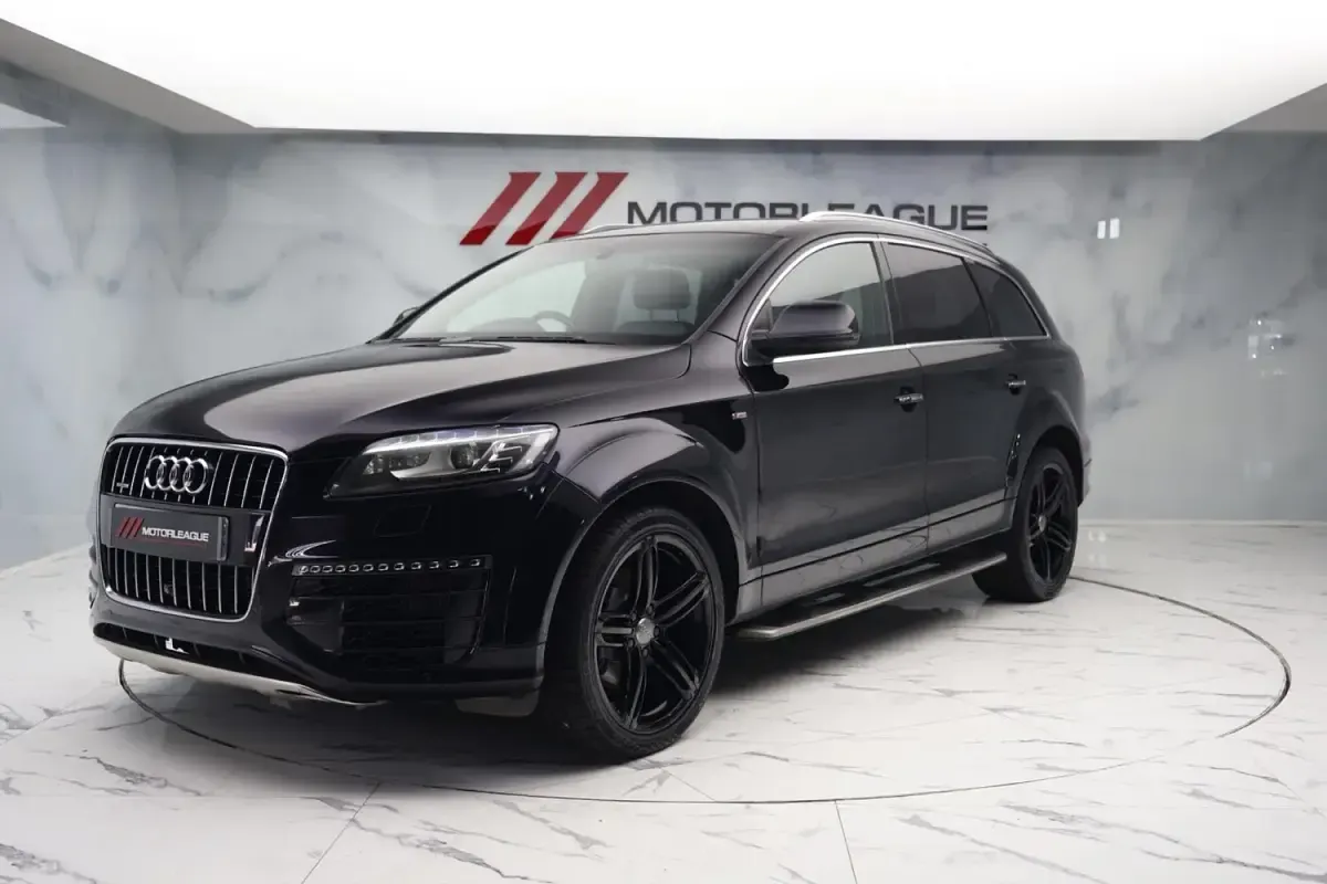 Used Audi Q7 S-Line 245 HP (180 kW) 2014 Black SUV