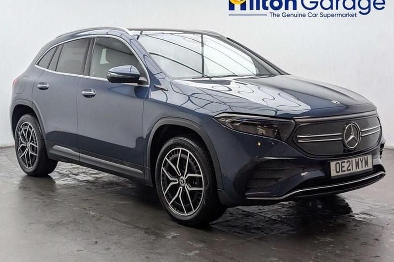 Used Mercedes EQA250 AMG Line Premium 139 kW (190 HP) 2021 Blue SUV