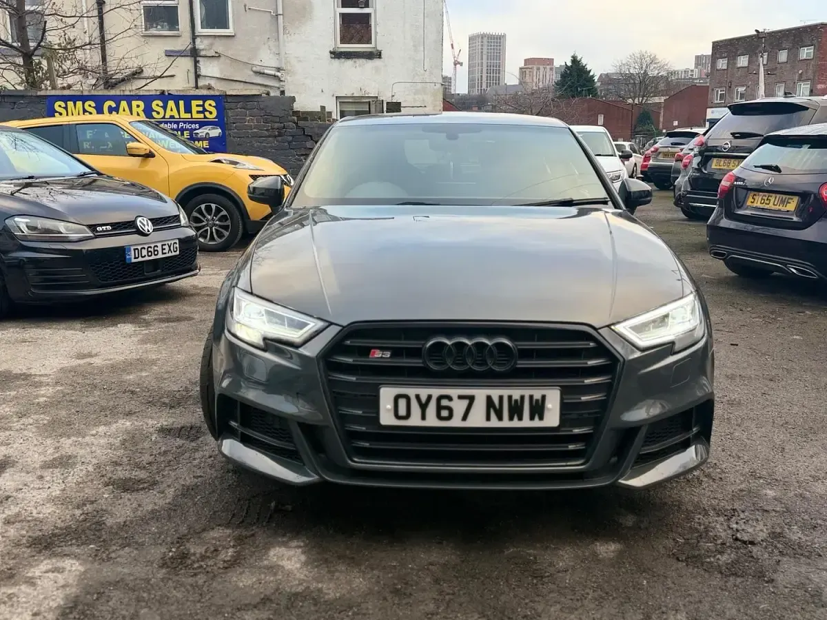 Used Audi A3 Black Edition 2017 Grey Sedan