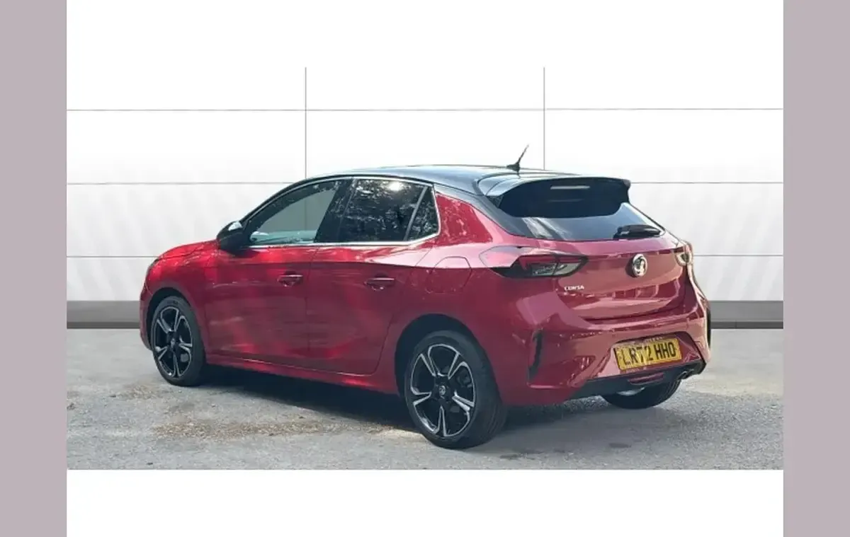 Used Vauxhall Corsa Ultimate 131 HP (96 kW) 2022 Red Hatchback
