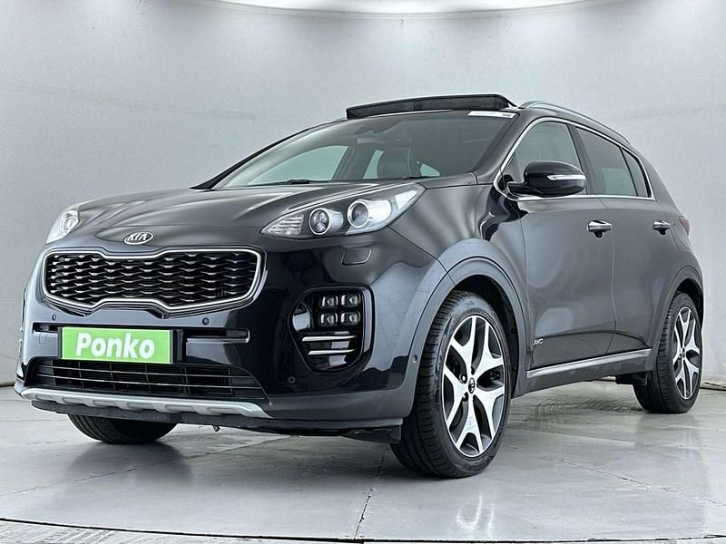 Used Kia Sportage GT-Line S 136 HP (100 kW) 2018 Black SUV
