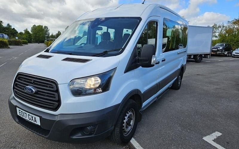 Used Ford Transit 125 HP (91 kW) 2017 White MPV