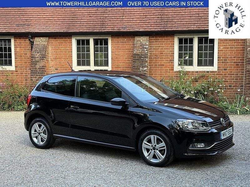 Black Used 2017 VW Polo Edition Hatchback | £9,500 (Fair price) - Image 1/4