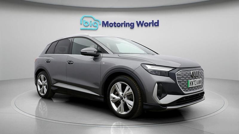 Used Audi Q4 e-tron S-Line 150 kW (204 HP) 2023 Grey SUV