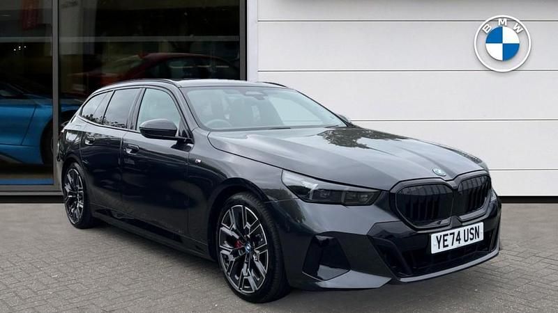 Grey Used 2024 BMW 530e M Sport Estate | £49,806 - Image 1/4