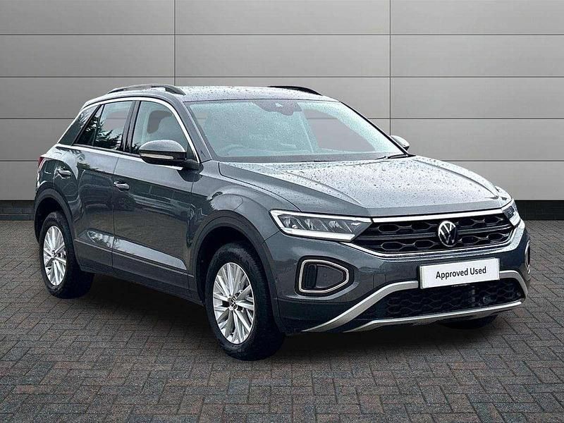 Grey Used 2024 VW T-Roc Life SUV | £20,999 (Fair price) - Image 1/4