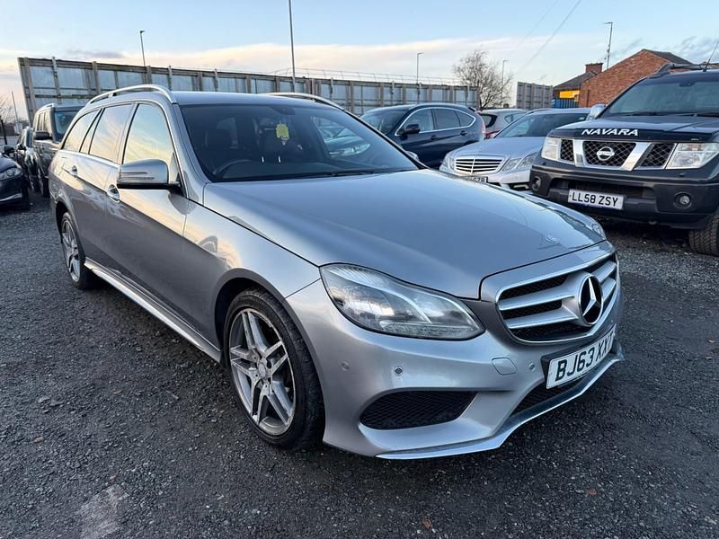 Silver Used 2013 Mercedes E250 AMG Estate | £4,999 (Expensive) - Image 1/4