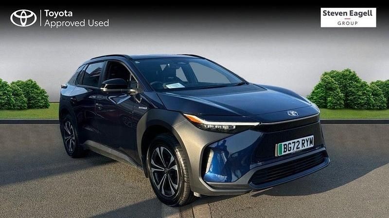 Blue Used 2022 Toyota bZ4X SUV | £22,095 (Good price) - Image 1/4