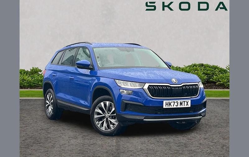 Used Skoda Kodiaq SE Drive 147 HP (108 kW) 2023 Blue SUV