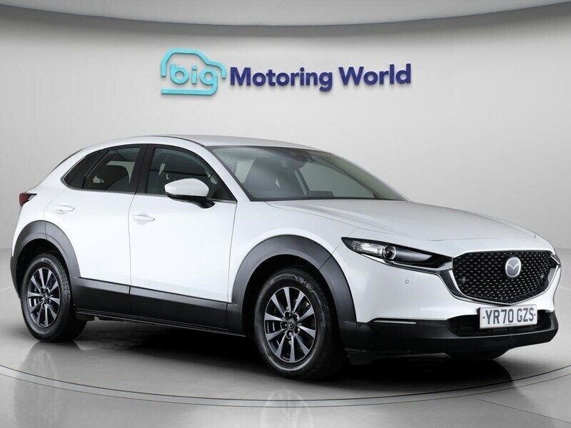 White Used 2021 Mazda CX-30 SUV | £15,000 (Good price) - Image 1/4