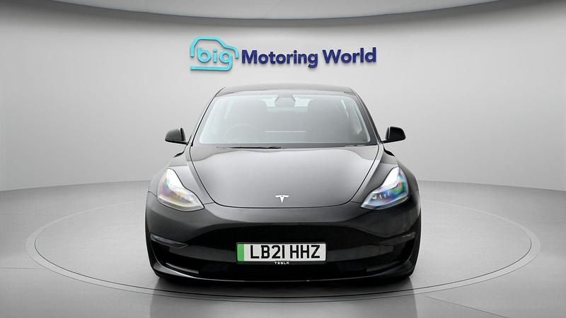 Used Tesla Model 3 Long Range AWD 366 kW (498 HP) 2021 Black Sedan