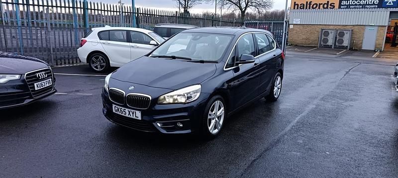 Used BMW 218 Luxury Line 2015 Blue Hatchback