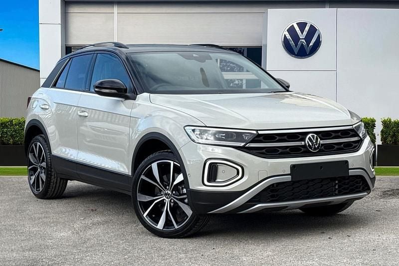 Grey New 2025 VW T-Roc Design SUV | £33,989 (Good price) - Image 1/4
