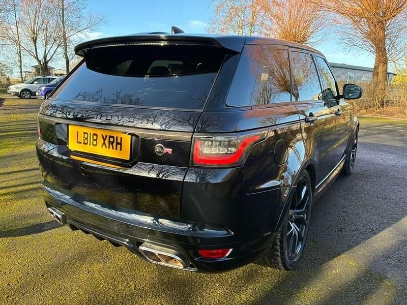 Used Land Rover Range Rover Sport SVR 575 HP (422 kW) 2018 Black SUV