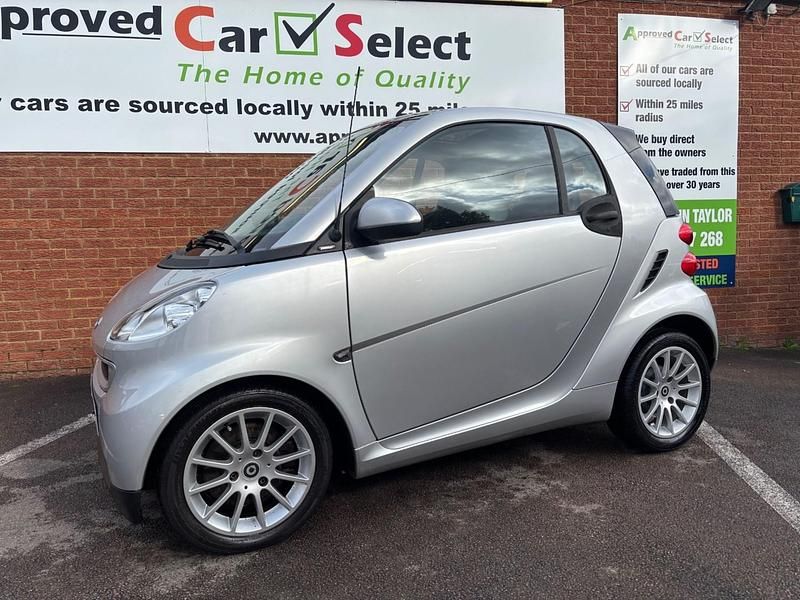 Begagnad Smart ForTwo Coupé Passion 71 HK (52 kW) 2011 Silver Sportkupé
