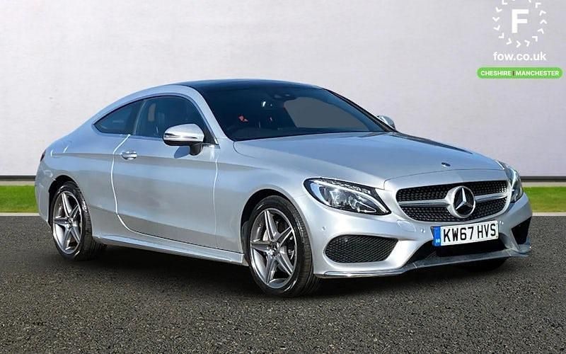 Silver Used 2017 Mercedes C200 Active Coupe | £16,199 (A bit pricey) - Image 1/4