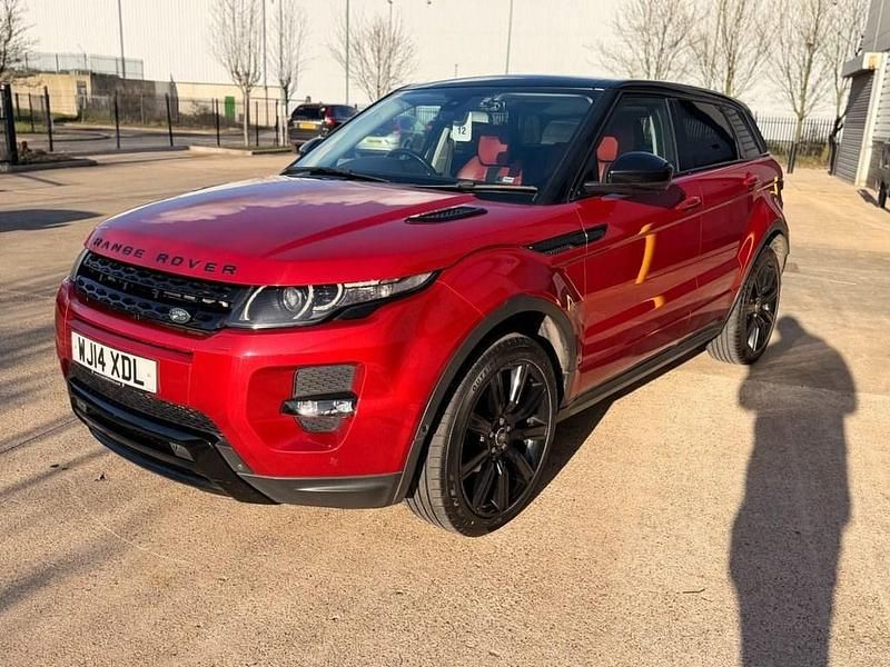 Used Land Rover Range Rover evoque Dynamic 2014 Red SUV