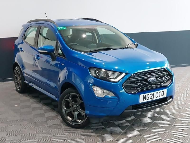 Used Ford Ecosport ST-Line 140 HP (102 kW) 2021 Blue SUV