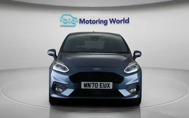 Used Ford Fiesta ST-Line 125 HP (91 kW) 2020 Blue Hatchback