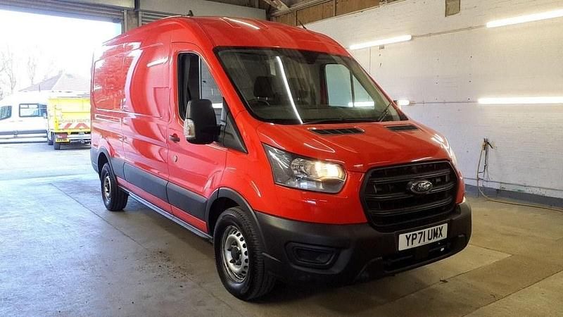 Used Ford Transit S 2021 Red Van