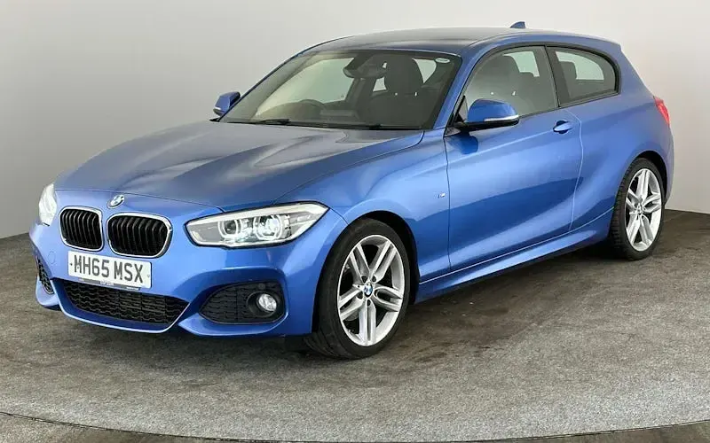 Used BMW 120 M Sport 190 HP (139 kW) 2016 Blue Hatchback