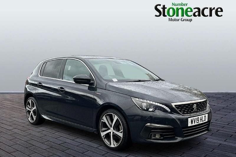 Grey Used 2019 Peugeot 308 GT-line Hatchback | £8,495 (Fair price) - Image 1/1