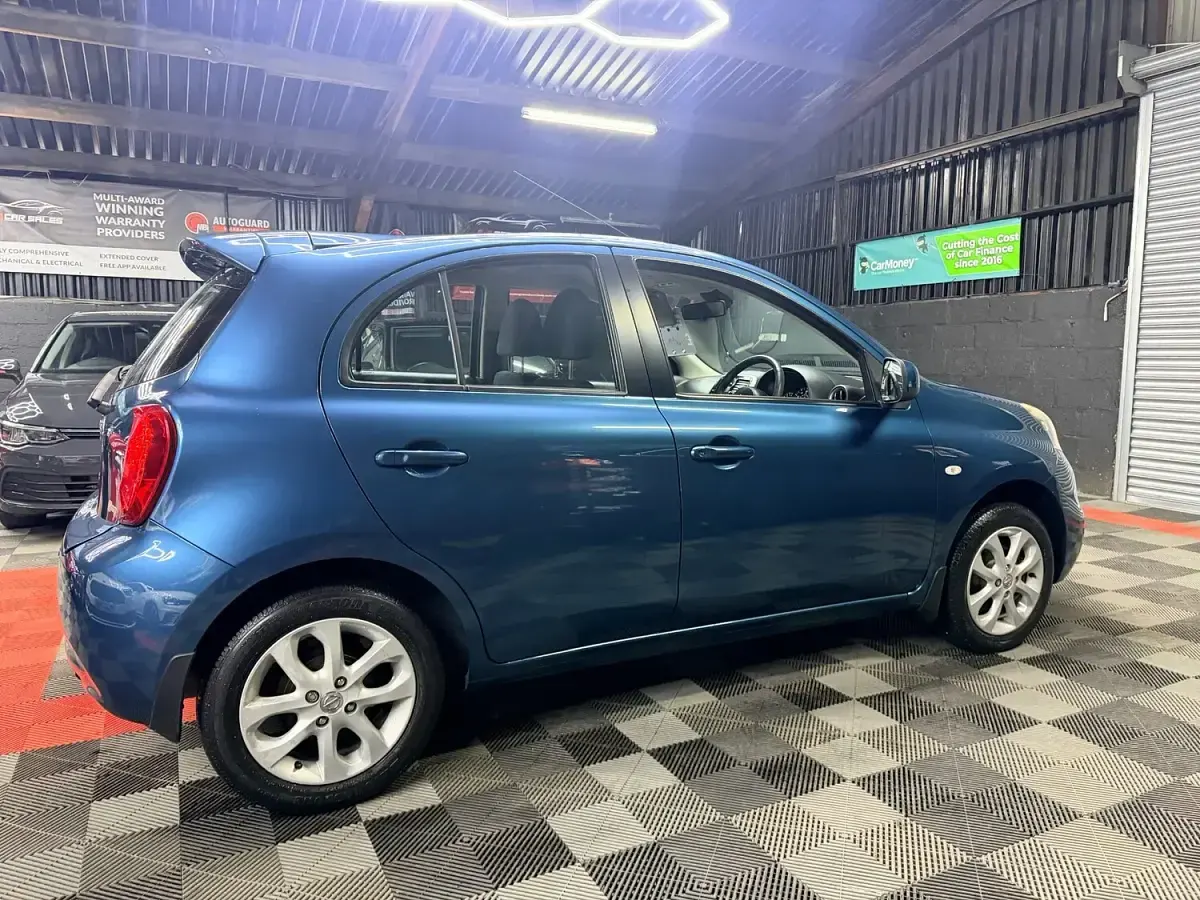 Used Nissan Micra Acenta 2017 Blue Hatchback