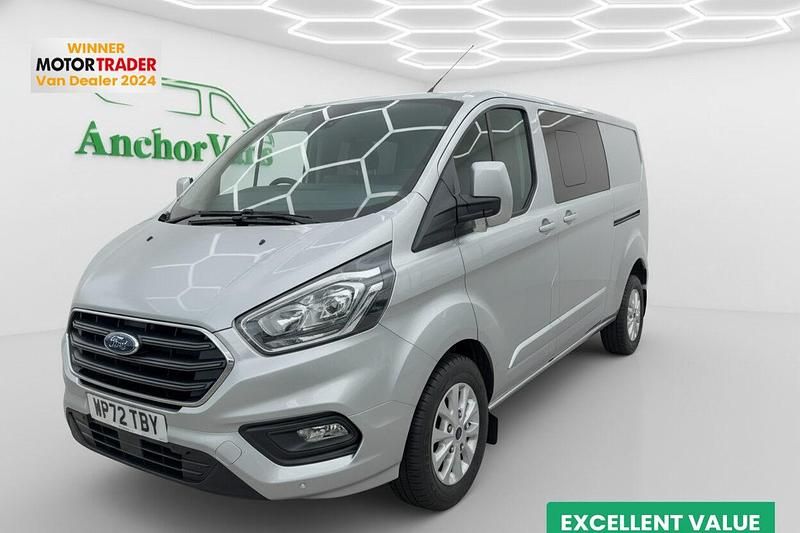 Used Ford Transit Custom Limited 170 HP (125 kW) 2022 Silver Van
