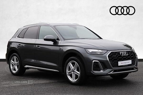 Grey Used 2024 Audi Q5 S-Line SUV | £37,490 (Fair price) - Image 1/4