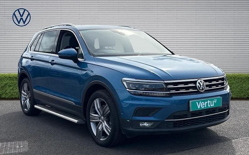 Usado VW Tiguan SEL 190 HP (139 kW) 2019 Azul SUV