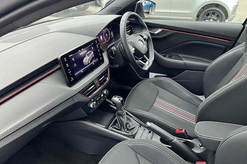 Used Skoda Scala Monte Carlo 115 HP (84 kW) 2024 Graphite grey metallic Hatchback