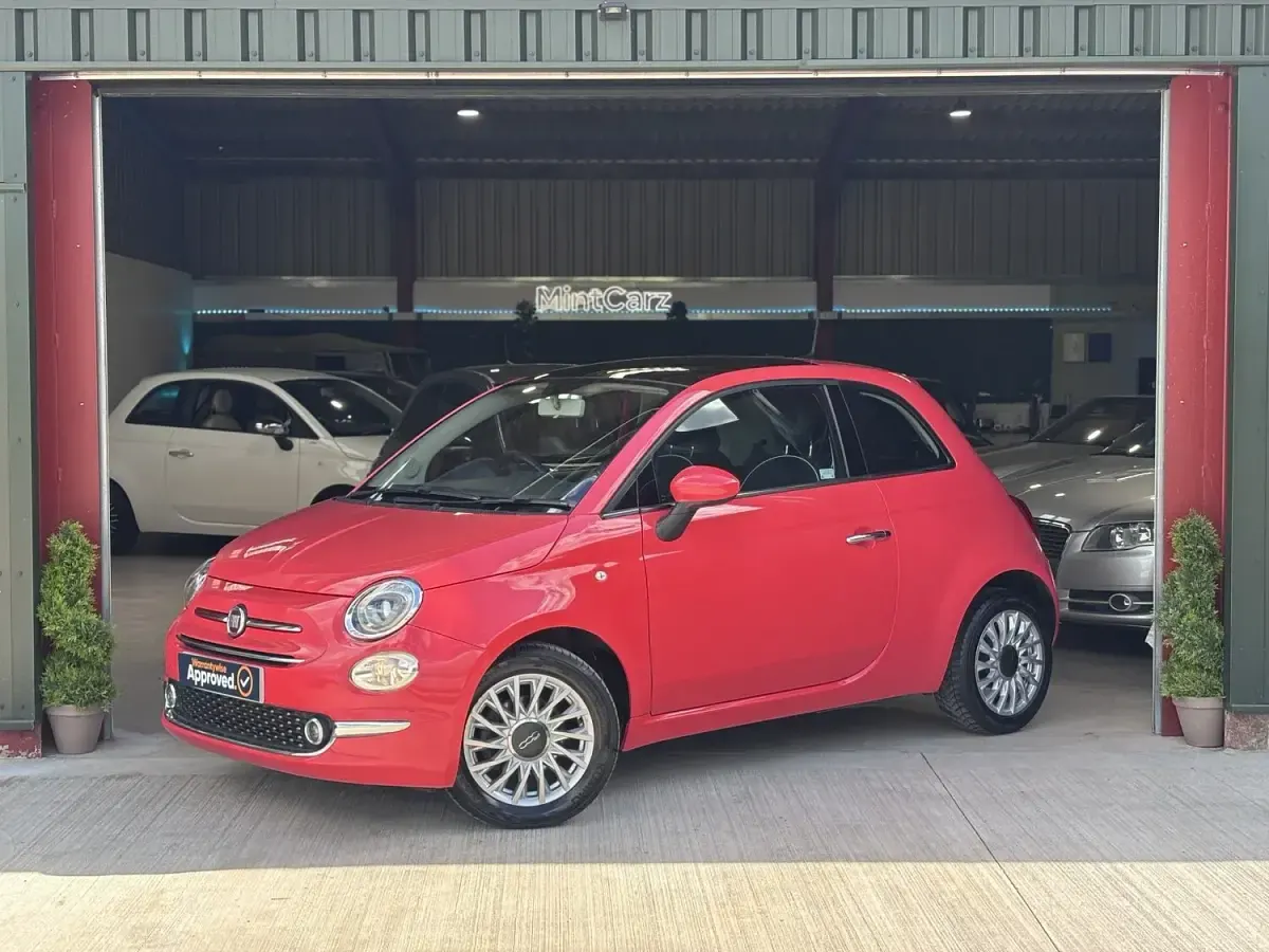 Used Fiat 500 Lounge 69 HP (50 kW) 2016 Pink Hatchback