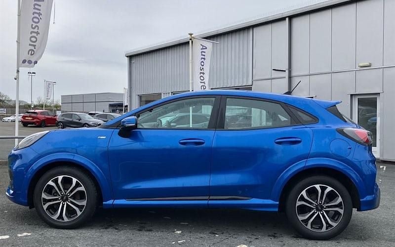 Used Ford Puma ST-Line 125 HP (91 kW) 2022 Blue Hatchback