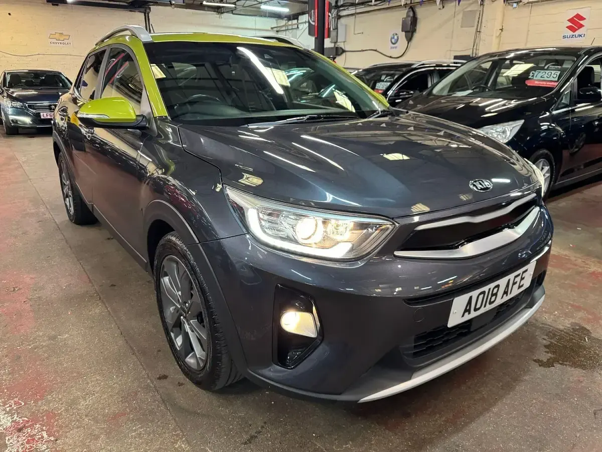 Used Kia Stonic First Edition 118 HP (86 kW) 2018 Grey SUV