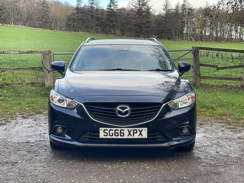 Used Mazda 6 175 HP (128 kW) 2016 Blue Estate