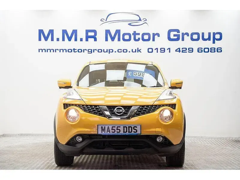 Used Nissan Juke Tekna 2015 Yellow SUV