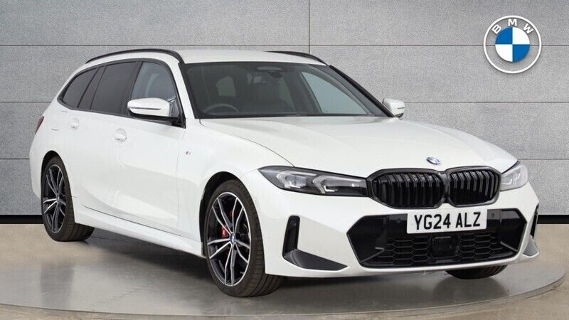 White Used 2024 BMW 320 M Sport Estate | £36,500 (Expensive) - Image 1/4
