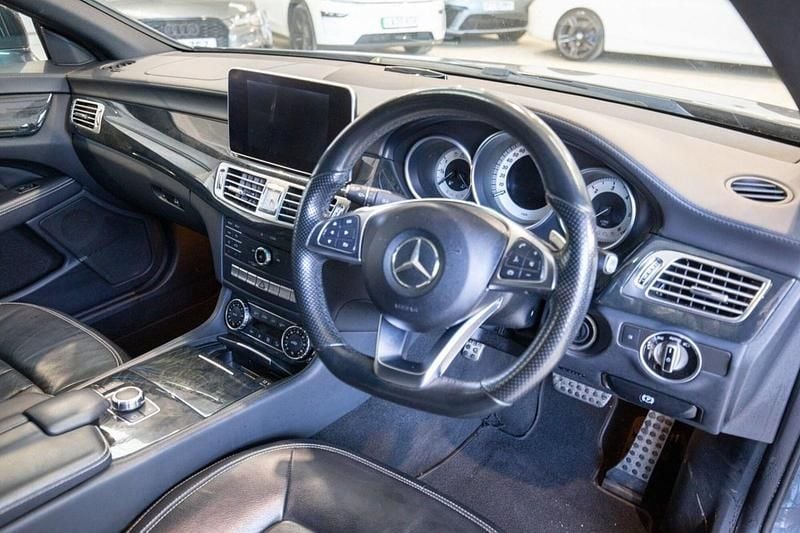 Used Mercedes CLS220 AMG line 177 HP (130 kW) 2016 Grey Coupe