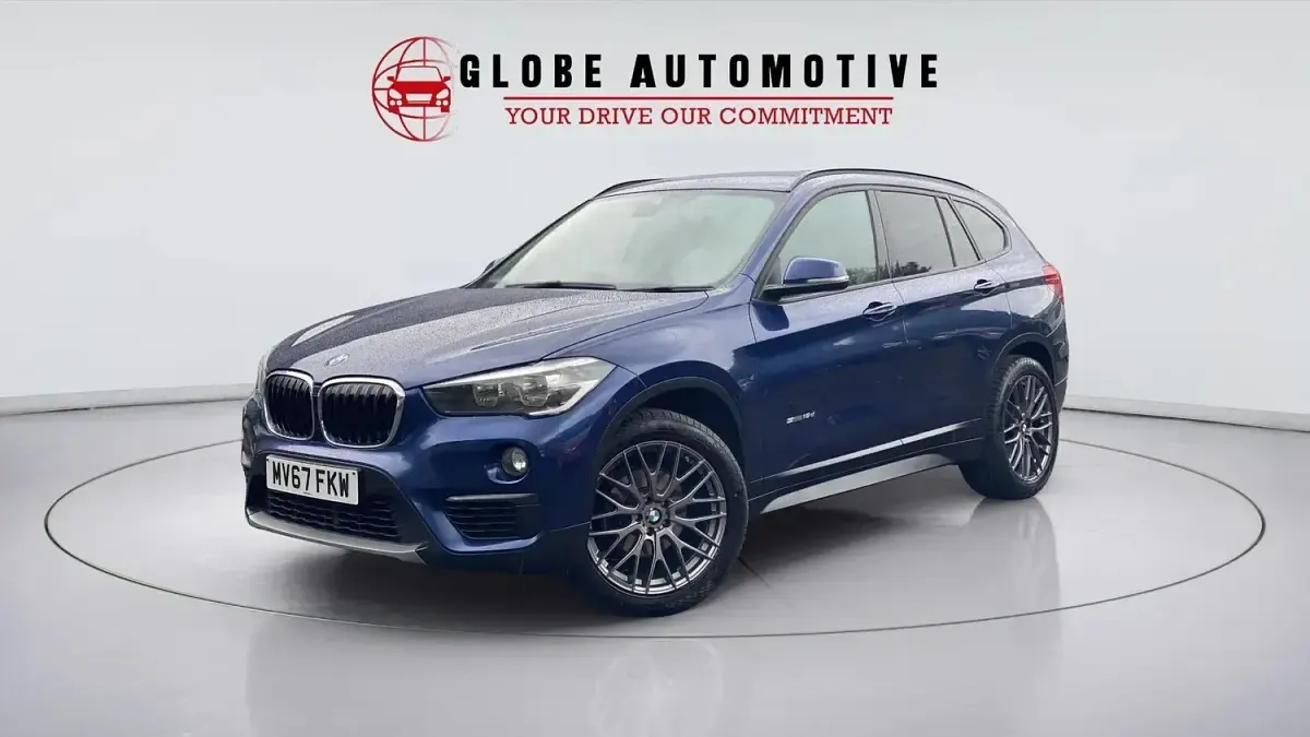 Used BMW X1 Performance 150 HP (110 kW) 2017 Blue SUV