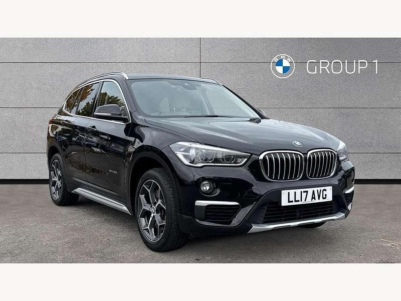 Black Used 2017 BMW X1 xLine SUV | £16,975 (A bit pricey) - Image 1/4
