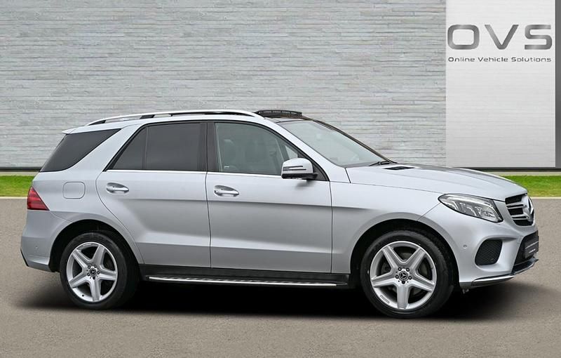 Used Mercedes GLE250 AMG Line Premium 204 HP (150 kW) 2016 Silver Estate