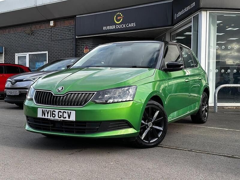 Used Skoda Fabia Colour Edition 2016 Green Hatchback